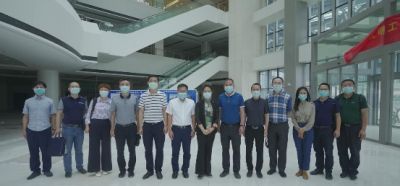 四川山东卫健委领导到山东省建院第三分院主设计公共卫生临床中心考察